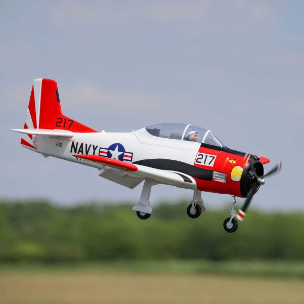 E-flite T-28 Trojan 1.2m with Smart BNF Basic